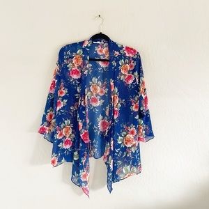 Serengeti Floral Kimono Cardigan